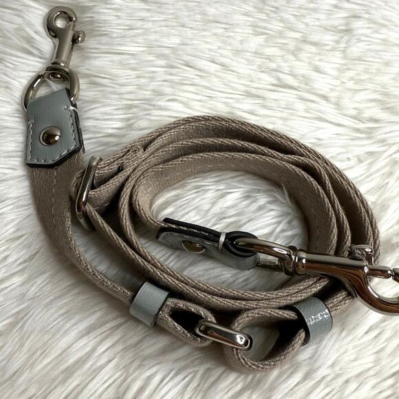 COACH Gray Poppy Replacement Strap Shoulder Strap - Picture 2 of 5